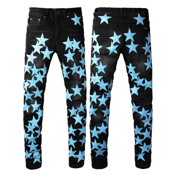 Amiri Blue Star Jeans